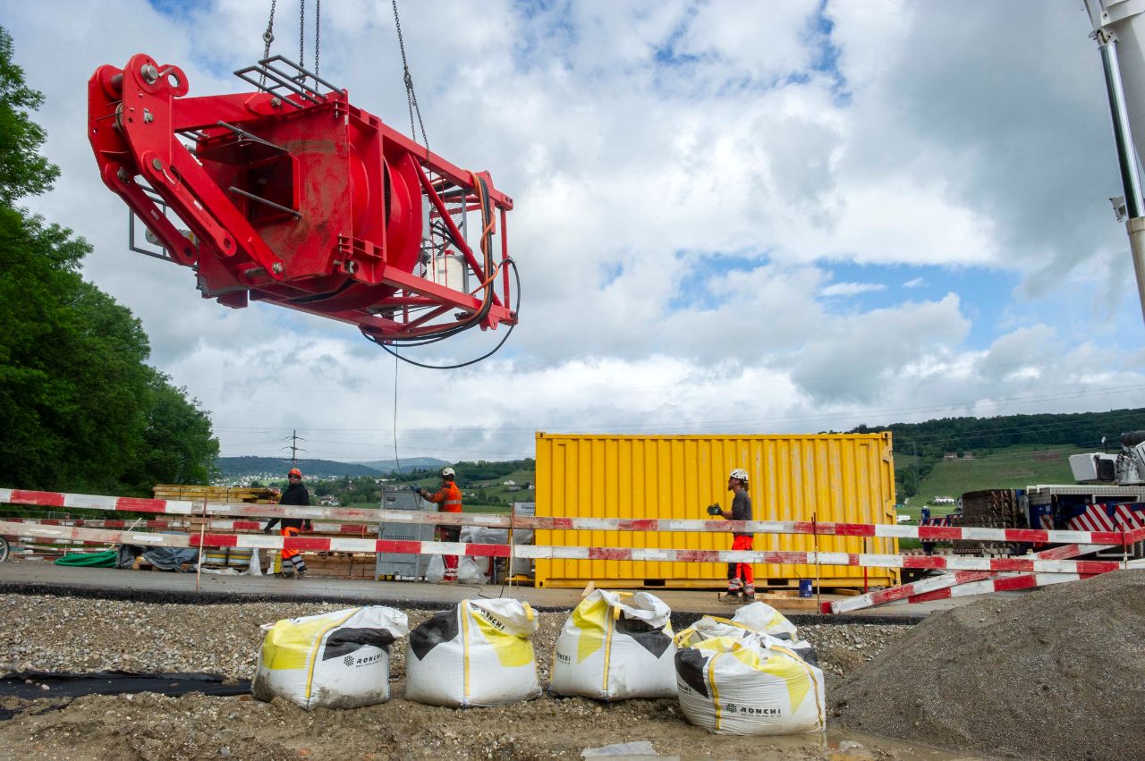 Chantier Lavasson - Arrivée de la grue - Mai 2026