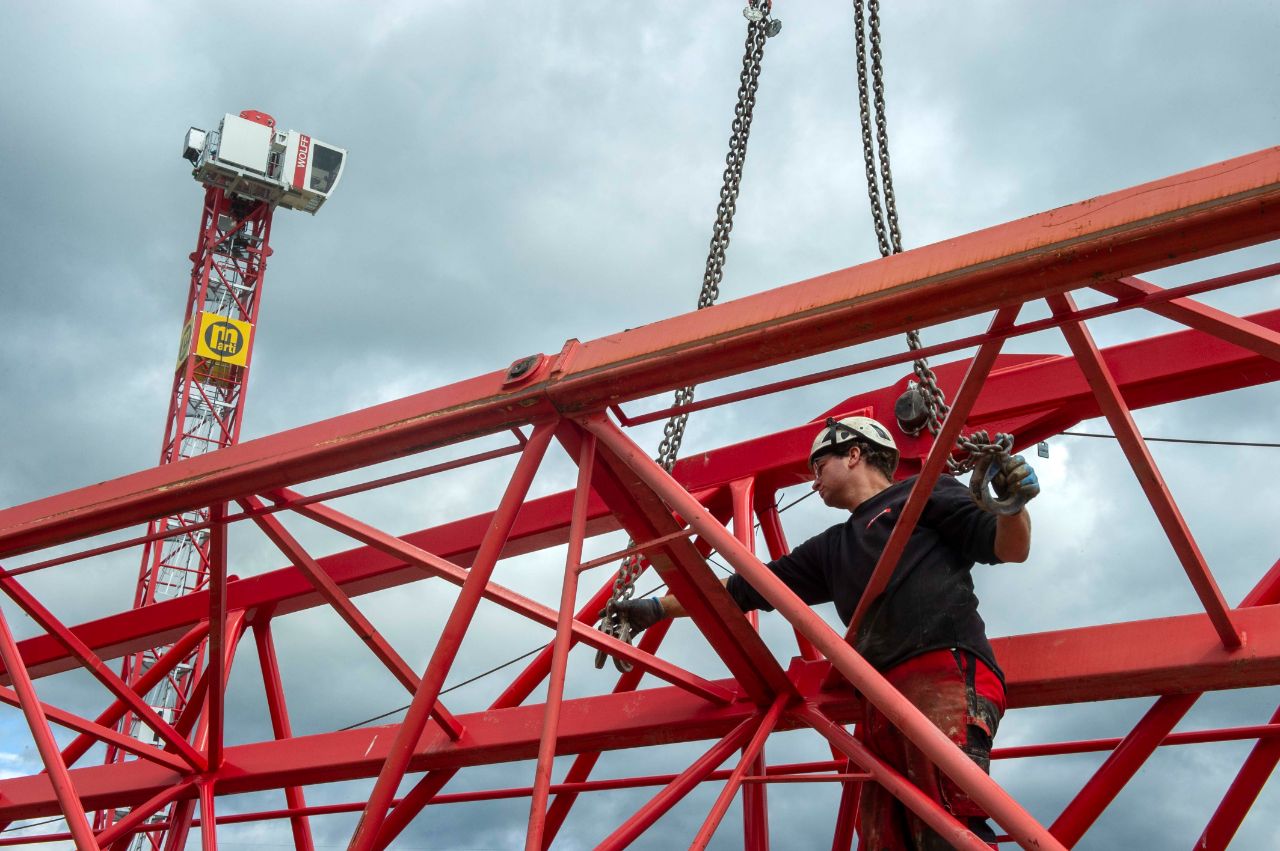 Chantier Lavasson - Arrivée de la grue - Mai 2026