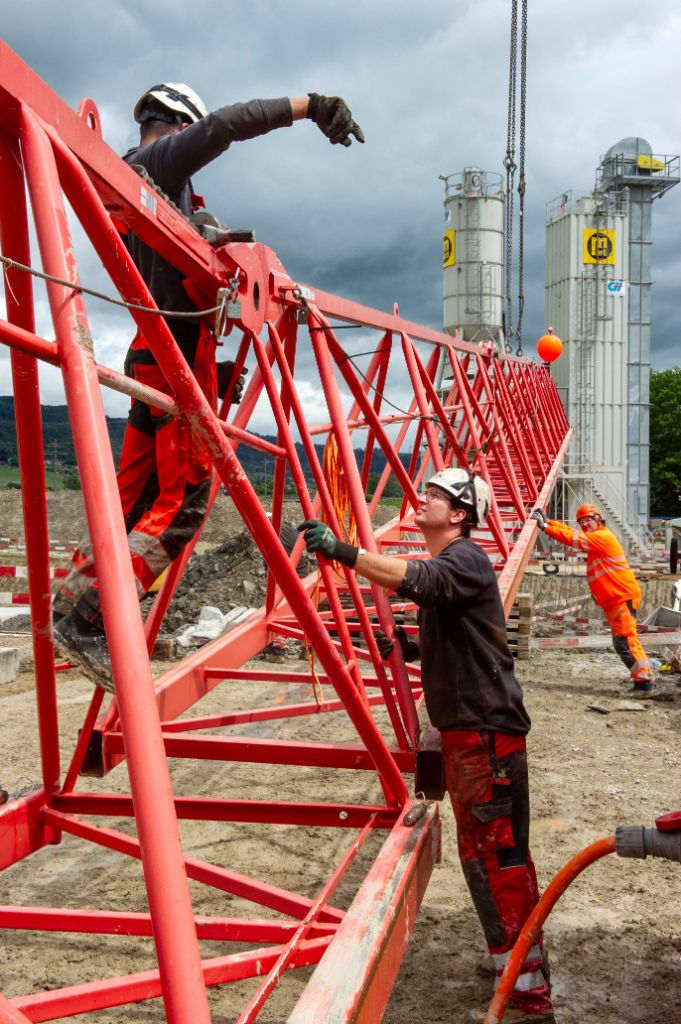 Chantier Lavasson - Arrivée de la grue - Mai 2026