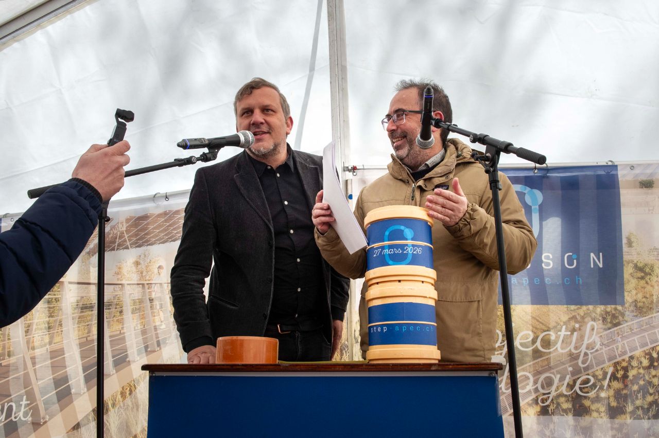 2026-03-27 - Rodolphe Haener (Agence Quart d'Heure) et Cédric Marzer, président de l'APEC.